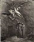 Gustave Dore The Inferno, Canto 9, Line 46 “mark Thou Each Dire Erinnys. painting