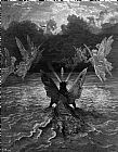 Gustave Dore The Ship Continues To Sail Miraculously Moved By A Troupe Of Angelic Spirits
