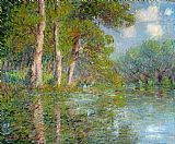 Gustave Loiseau A Bend in the Eure