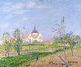 Gustave Loiseau The Church At Vaudreuil