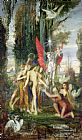 Symbolist Prints - Hesiod And The Muses by Gustave Moreau
