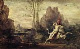 Symbolist Prints - The Rape Of Europa by Gustave Moreau