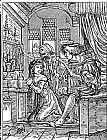 Hans Holbein Dance Of Death Engraving