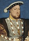 New England Prints - Portrait Of Henry Viii King Of England by Hans Holbein the Younger