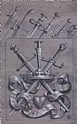 Hans Holbein the Younger Swords Crown And Heart Design painting