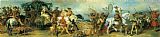 Hans Makart The Anniversary Parade Hunting Party with Treasure Wagon painting