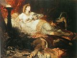 Hans Makart The Death of Cleopatra painting