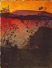 Harald Sohlberg Evening Glow
