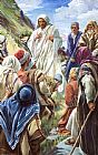 Harold Copping Jesus painting