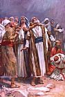 Harold Copping The Ascension painting