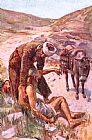 Harold Copping The Good Samaritan painting