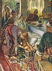 Harold Copping The Woman With The Box Of Ointment painting
