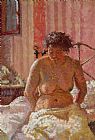 Harold Gilman Nude in an Interior