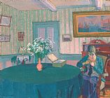Harold Gilman Sylvia Darning