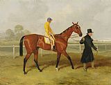 Harry Hall Sir Tatton Sykes Leading In The Horse Sir Tatton Sykes With William Scott Up