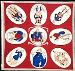 Heath, William Handkerchief; Commemorative Handkerchief