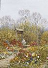 Helen Allingham An Old Well Brook Surrey painting
