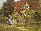 Helen Allingham East End Farm Moss Lane Pinner painting