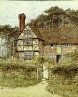 Helen Allingham Unstead Farm Godalming painting