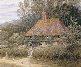 Helen Allingham Valewood Farm under Blackwood Surrey