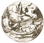 Hendrick Ter Brugghen Prints - Day III by Hendrick Goltzius