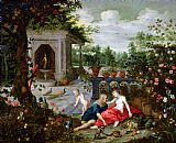 Hendrik van the Elder Balen Vertumnus and Pomona