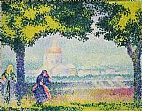 Henri Prints - The Church of Santa Maria degli Angeli by Henri-Edmond Cross