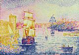 Henri Prints - The Port of Marseilles by Henri-Edmond Cross