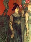 Toulouse-lautrec Prints - Messalina by Henri de Toulouse-Lautrec