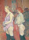 Toulouse-lautrec Prints - Rue Des Moulins by Henri de Toulouse-Lautrec