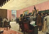 Henri Gervex A Session of The Painting Jury painting