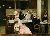Henri Gervex Cafe Scene in Paris