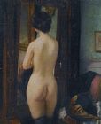 Henri Gervex Nu a La Psyche painting