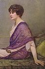 Henri Prints - Portrait Of Th Ecourturier Madame Paquin by Henri Gervex