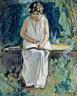 Henri Lebasque Girl Reading