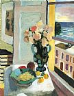 Henri Matisse Flowers in Front of a Window 1922