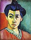 Henri Matisse Portrait of Madame Matisse Green Stripe 1905