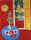 Henri Matisse Red Interior Still Life on a Blue Table 1947