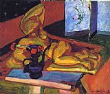 Henri Matisse Sculpture And Persian Vase 1908