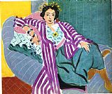 Henri Matisse Small Odalisque in Purple Robe 1937