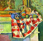 Henri Matisse Still Life with a Checked Tablecloth