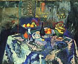 Matisse Prints - Still Life with Vase Bottle And Fruit by Henri Matisse