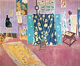 Henri Prints - The Pink Studio 1911 by Henri Matisse