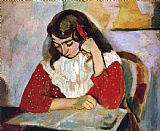 Henri Matisse The Reader Marguerite Matisse 1906