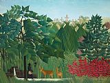 Henri Rousseau The Waterfall