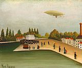 Henri Prints - Quai D''ivry by Henri Rousseau