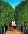 Henri Rousseau The Avenue in The Park at Saint Cloud painting