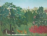 Henri Rousseau The Waterfall