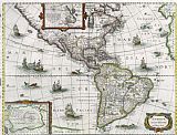 Henricus Hondius Map of the Americas