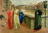 Architecture Art for sale - Henry Holiday Dante and Beatrice